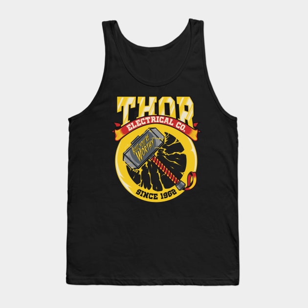 Thor Electrical Co. Tank Top by Akiwa